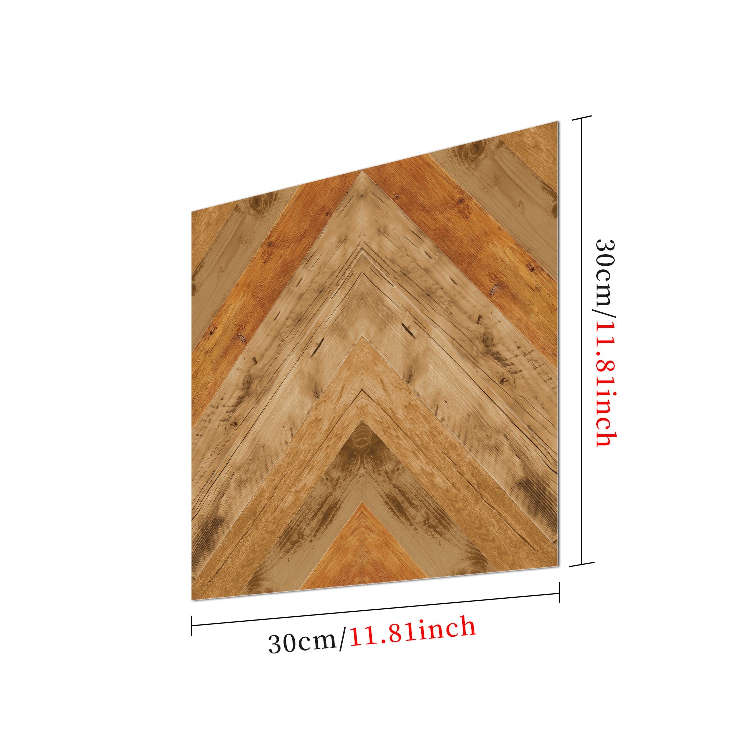 Seamless Amber Wood Grain Wallpaper Size-12"×12" 30cm×30cm