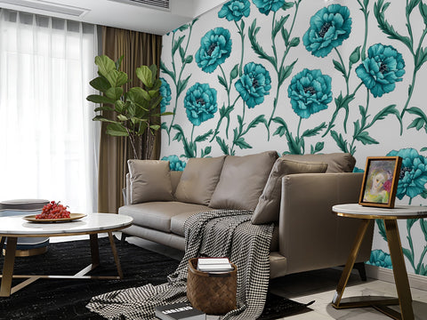 nature forest wallpaper for living room