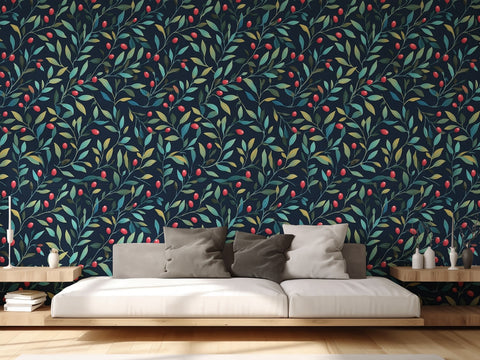 wallpaper forest for bedroom