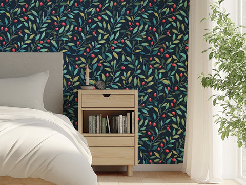 wallpaper forest for bedroom